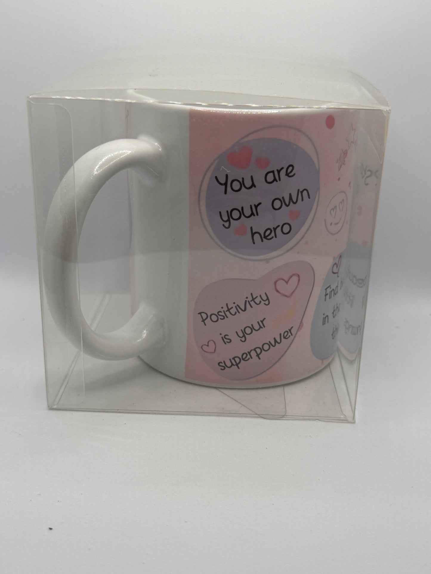 Ceramic Mug - Pink Motivational