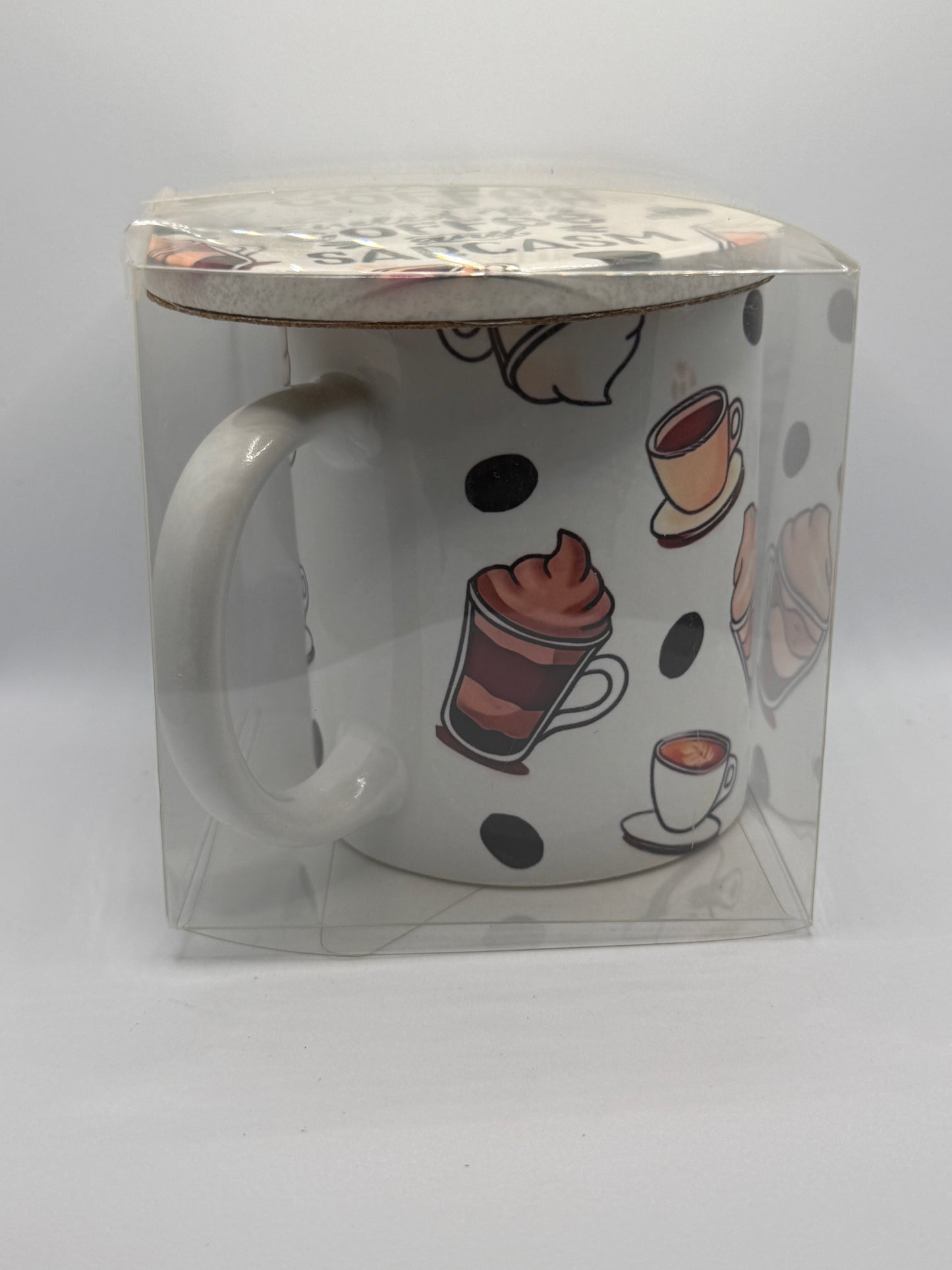 Ceramic Mug and Coaster - Coffee