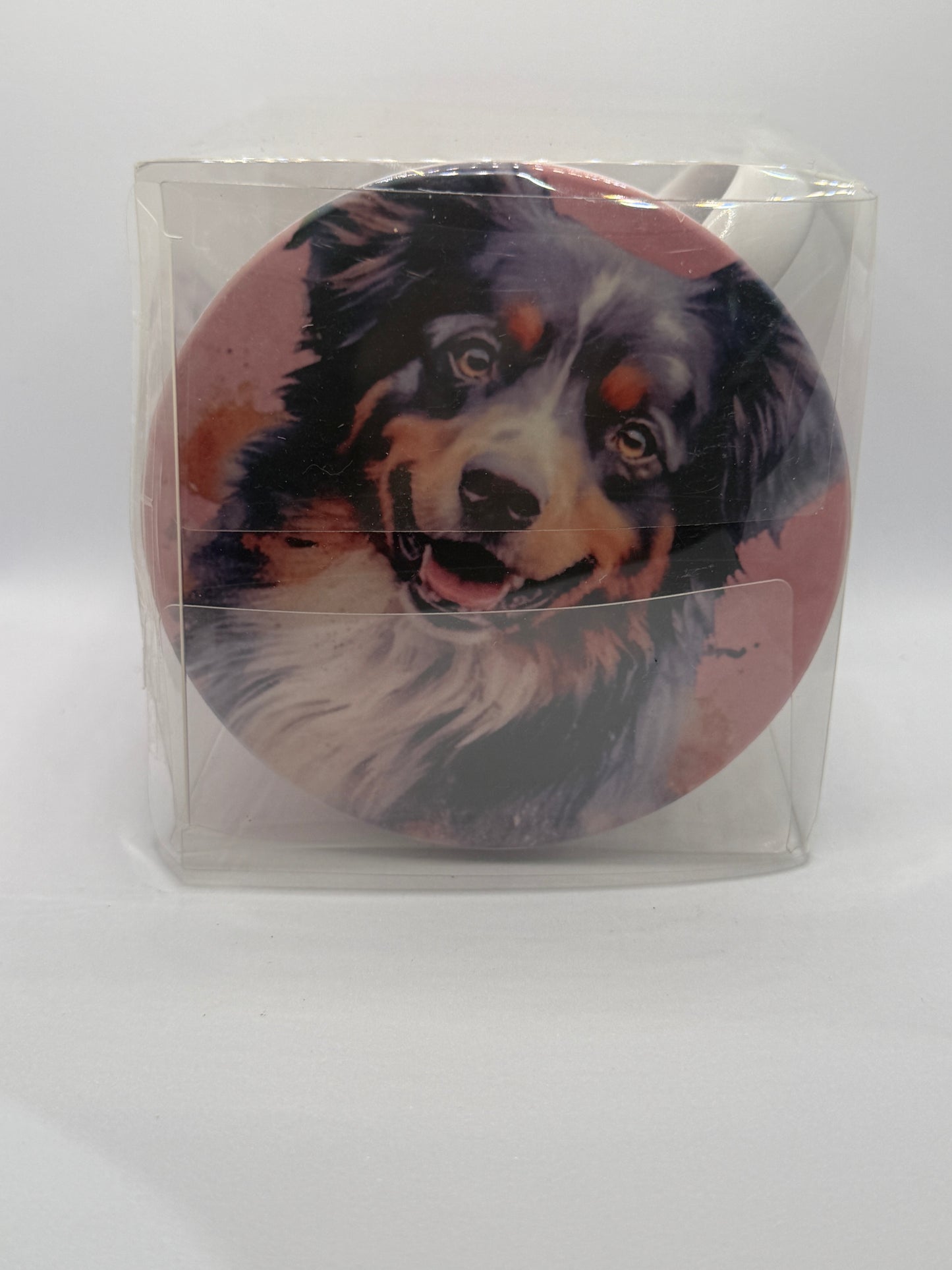 Ceramic Mug and Coaster - Dog