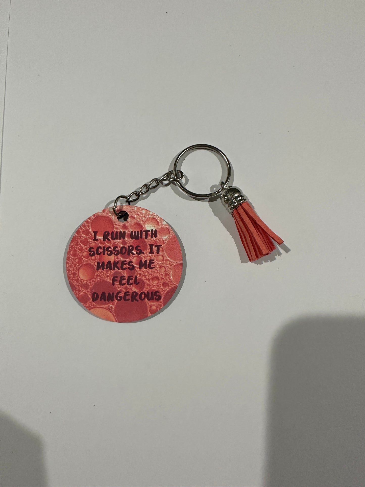 Keyring - I Run with Scissors