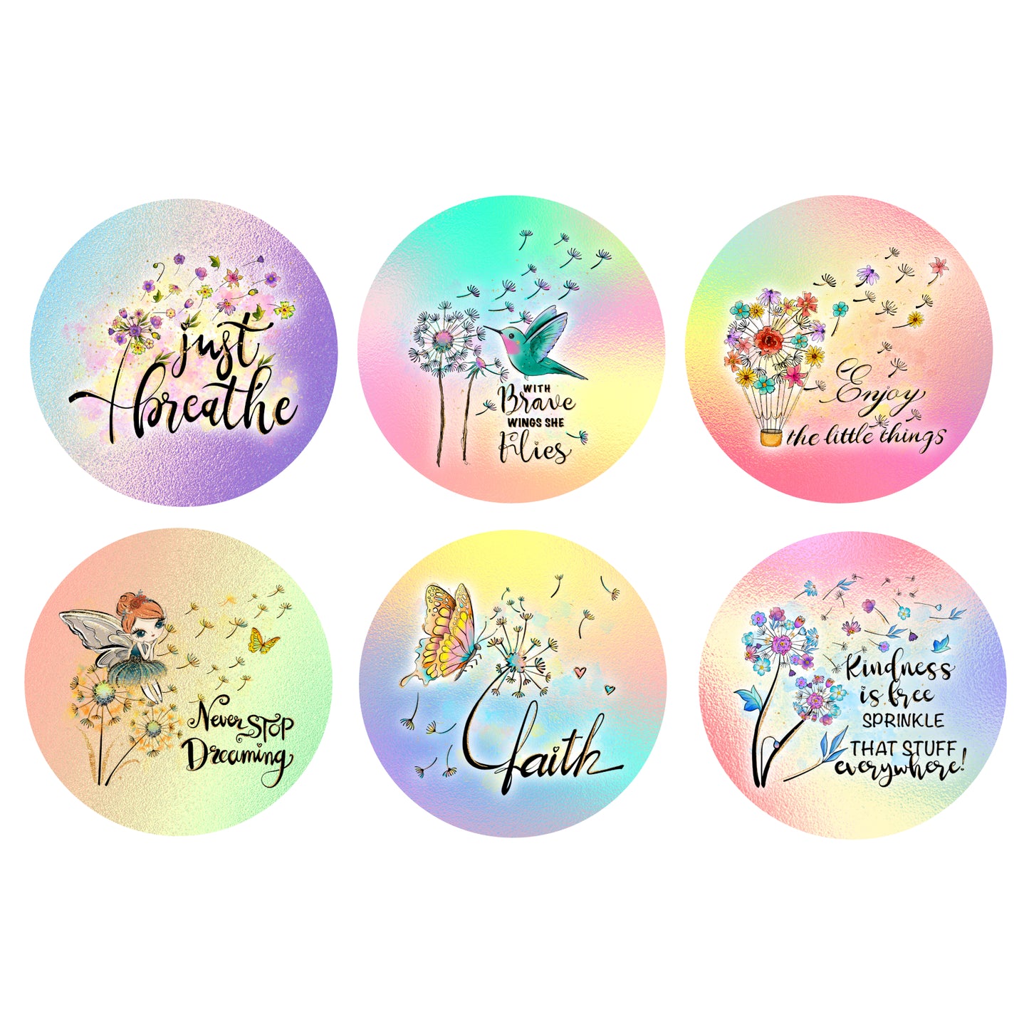 Coaster Set - Dandelion