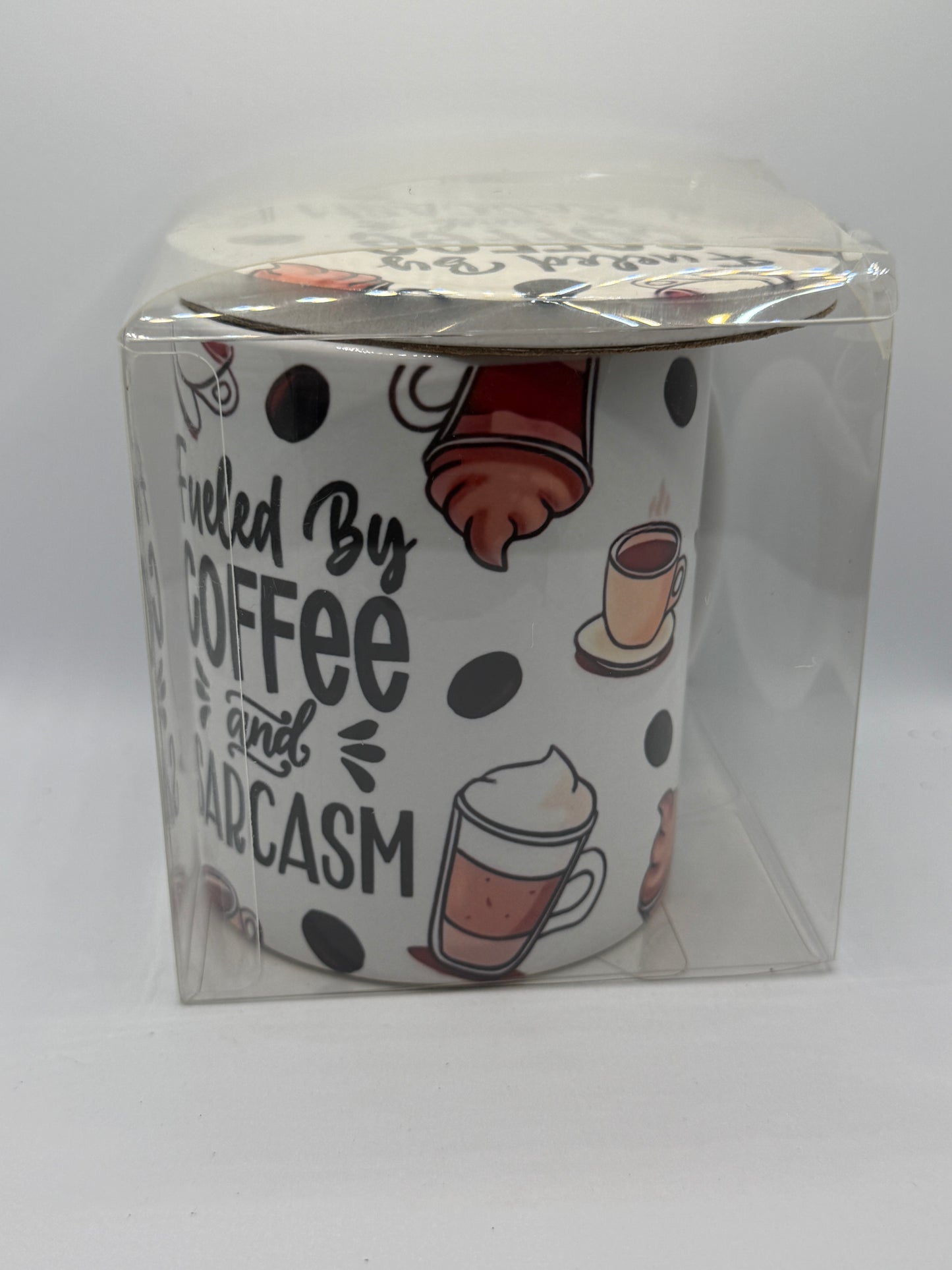 Ceramic Mug and Coaster - Coffee