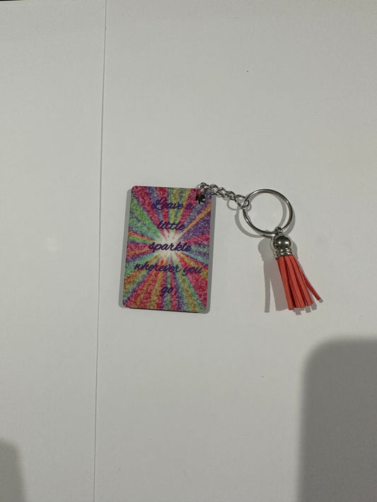 Keyring - Leave a Little Sparkle