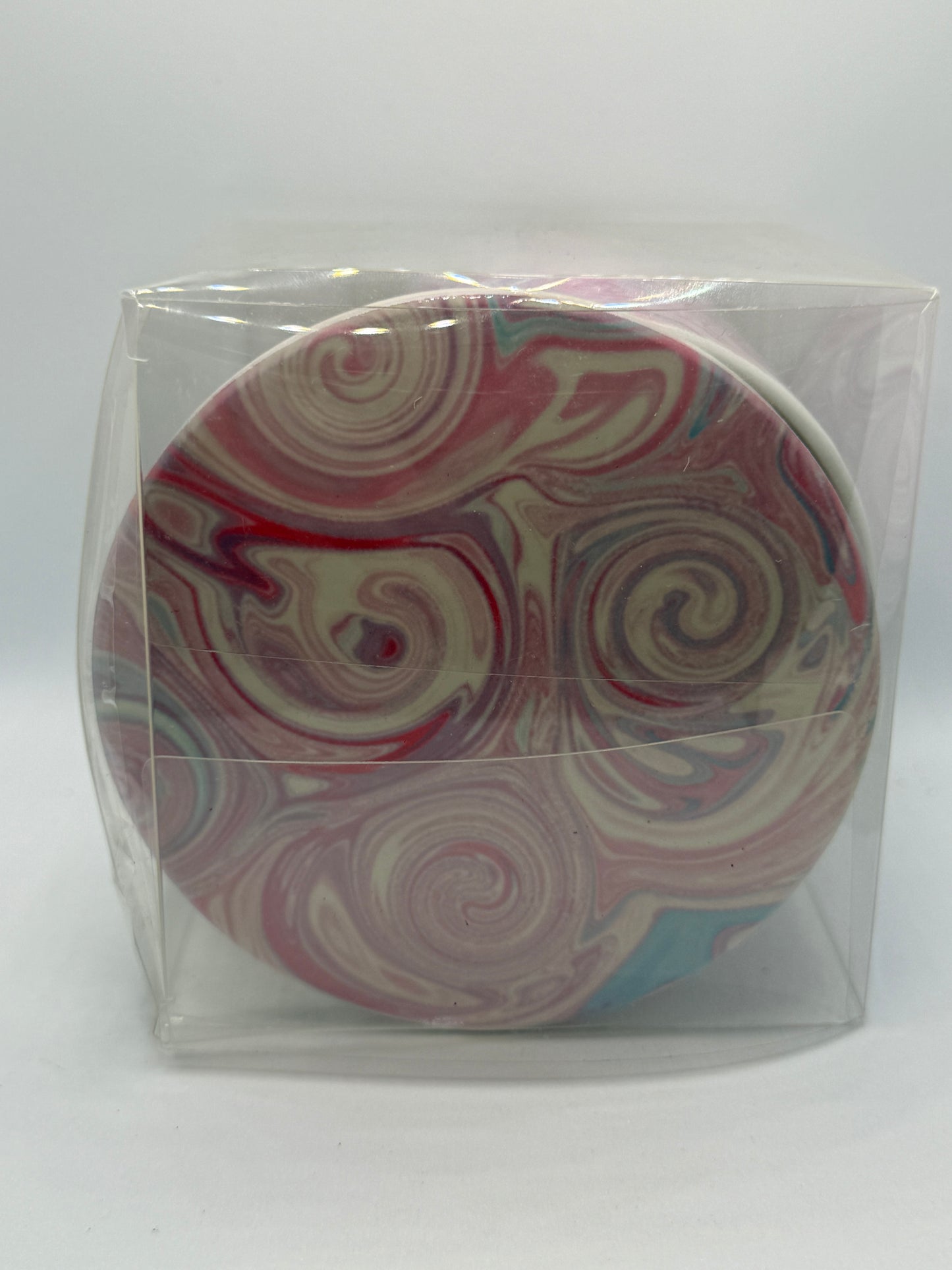 Ceramic Mug and Coaster - Swirls