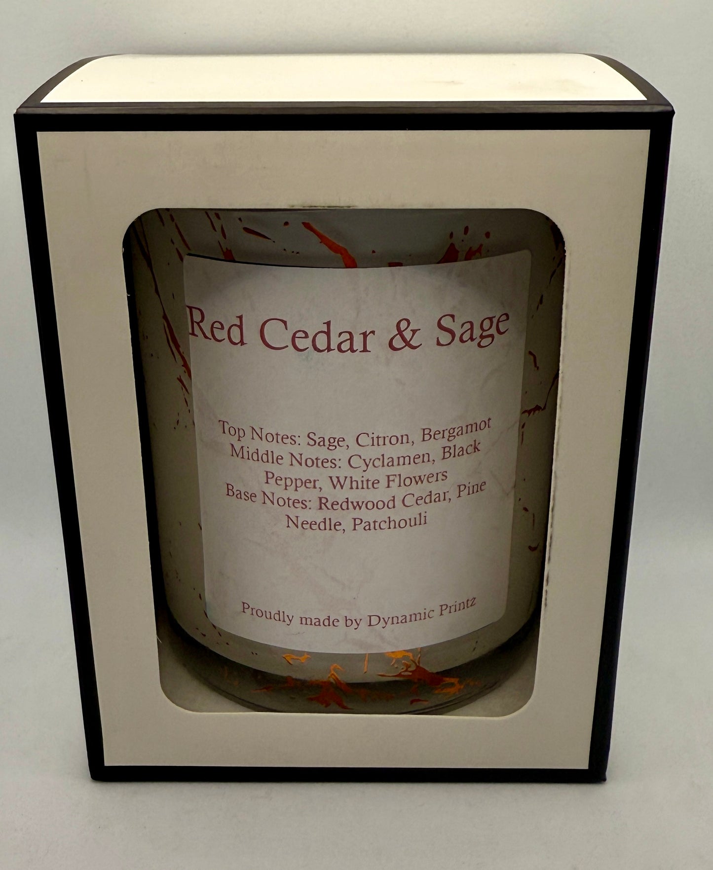 Scented Candle - Red Cedar & Sage 285g