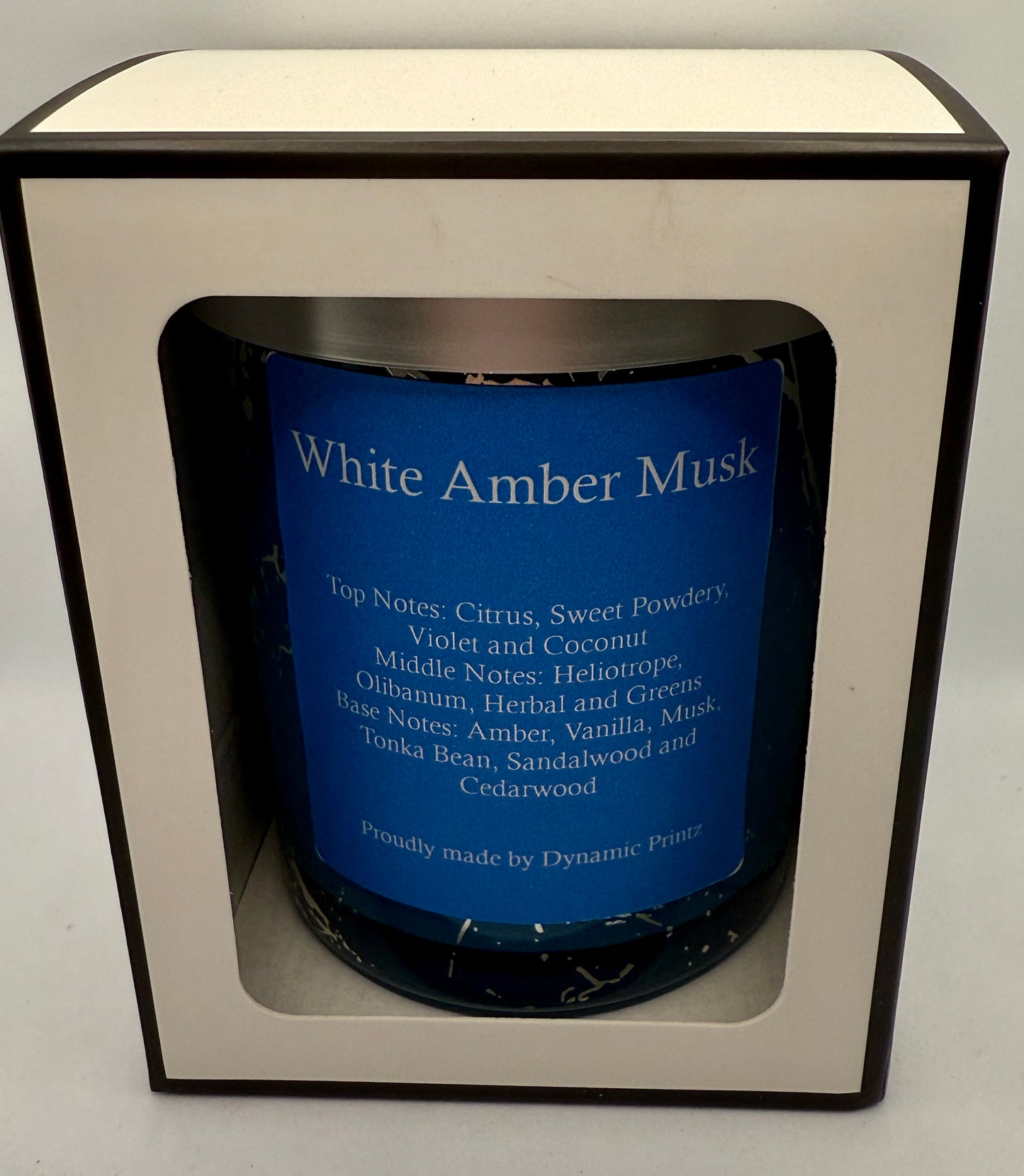 Scented Candle - White Amber Musk 285g