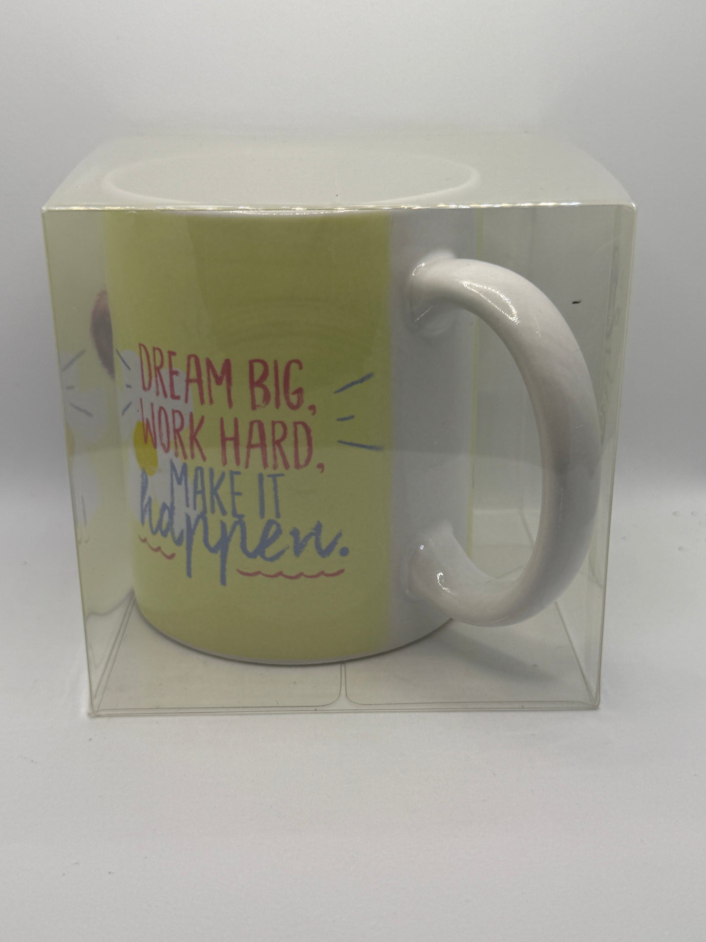 Ceramic Mug - Highland Cow Green