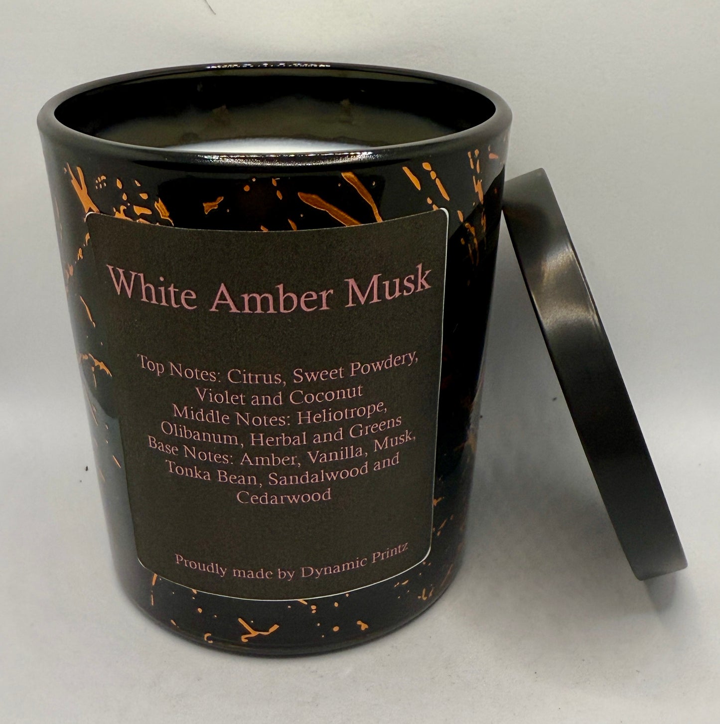 Scented Candle - White Amber Musk 285g