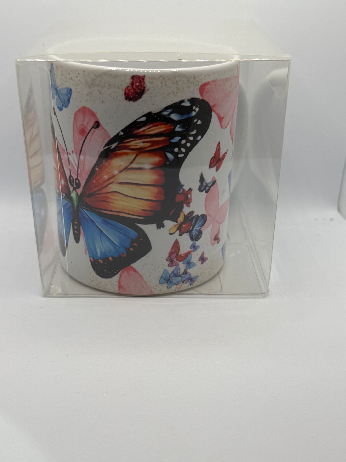 Ceramic Mug - Large Butterfly