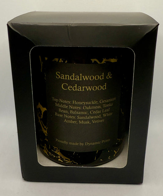 Scented Candle - Sandalwood & Cedarwood 285g