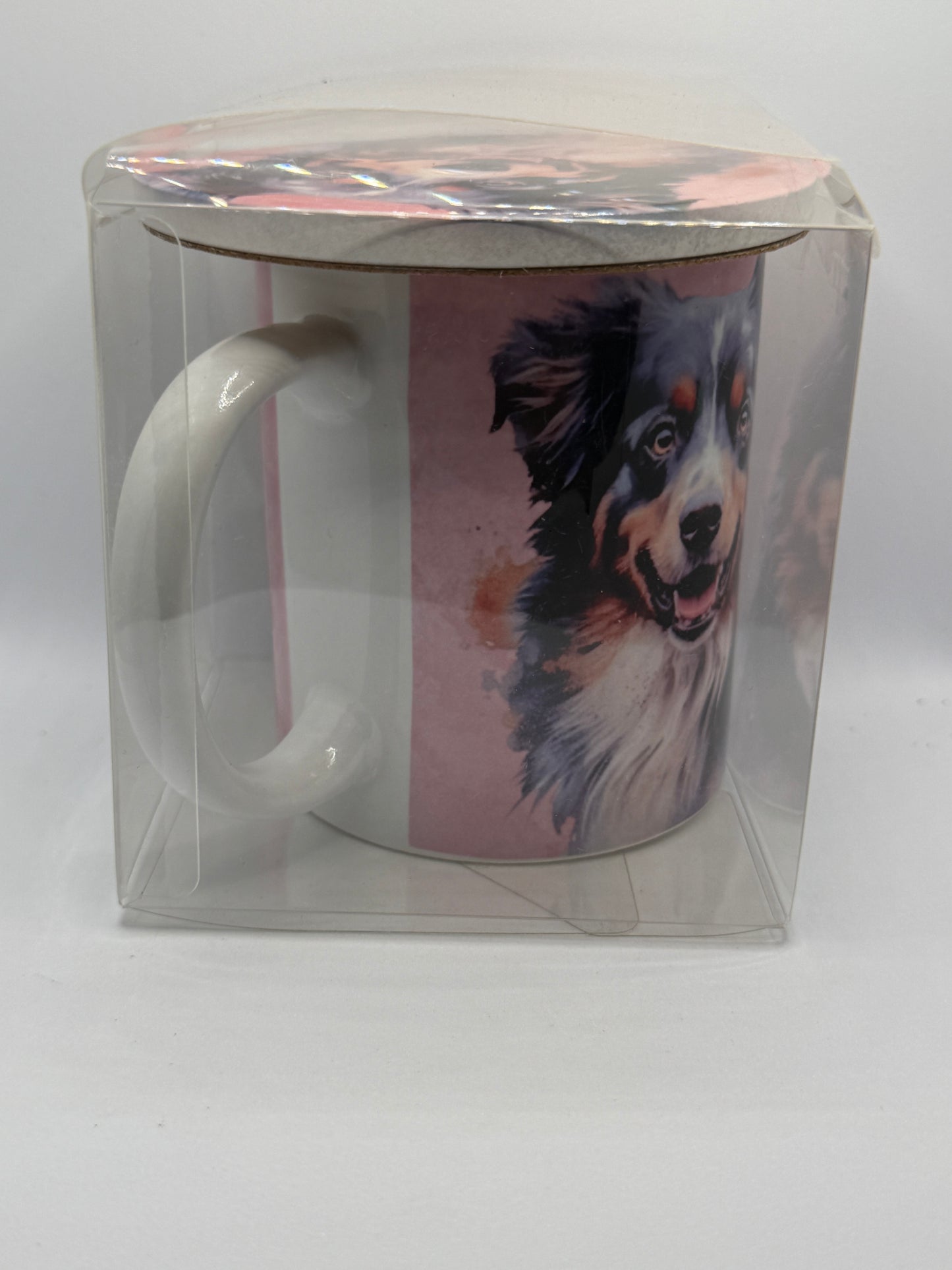 Ceramic Mug and Coaster - Dog