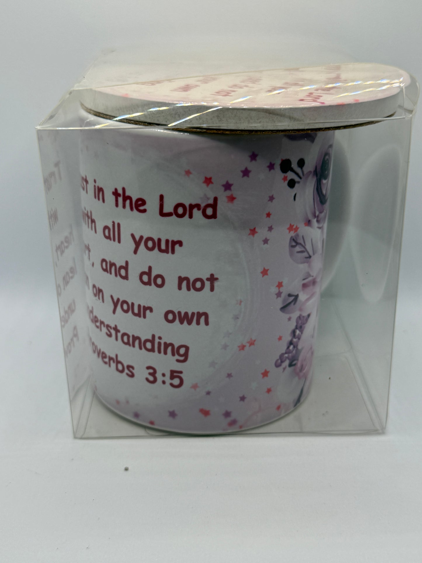 Ceramic Mug and Coaster - Scripture