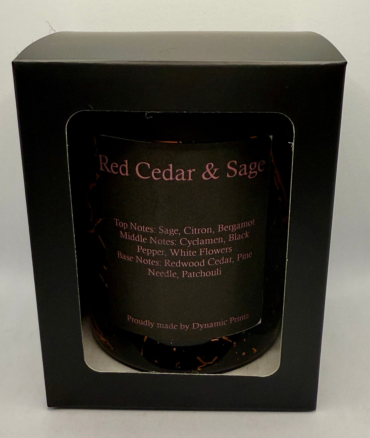 Scented Candle - Red Cedar & Sage 285g