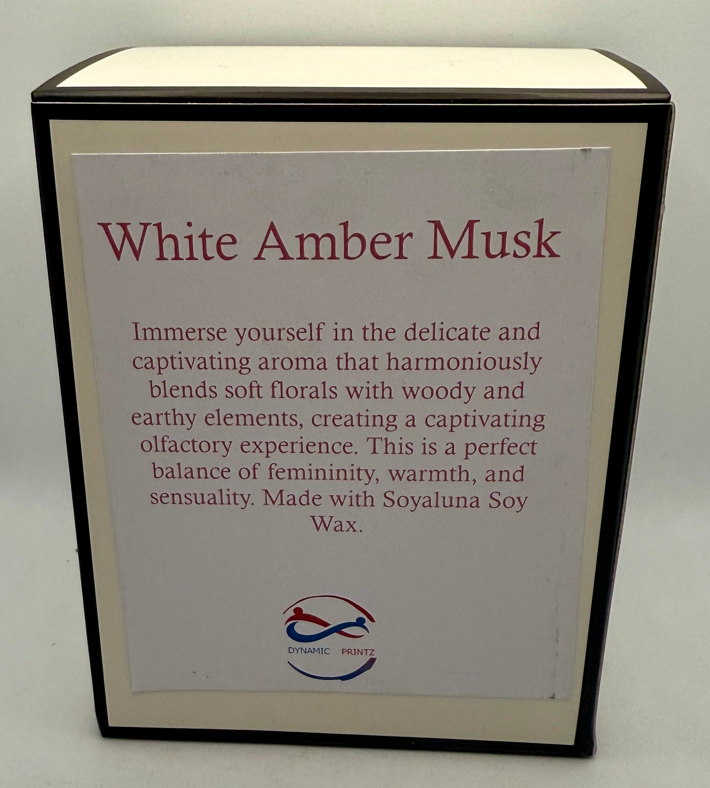 Scented Candle - White Amber Musk 285g