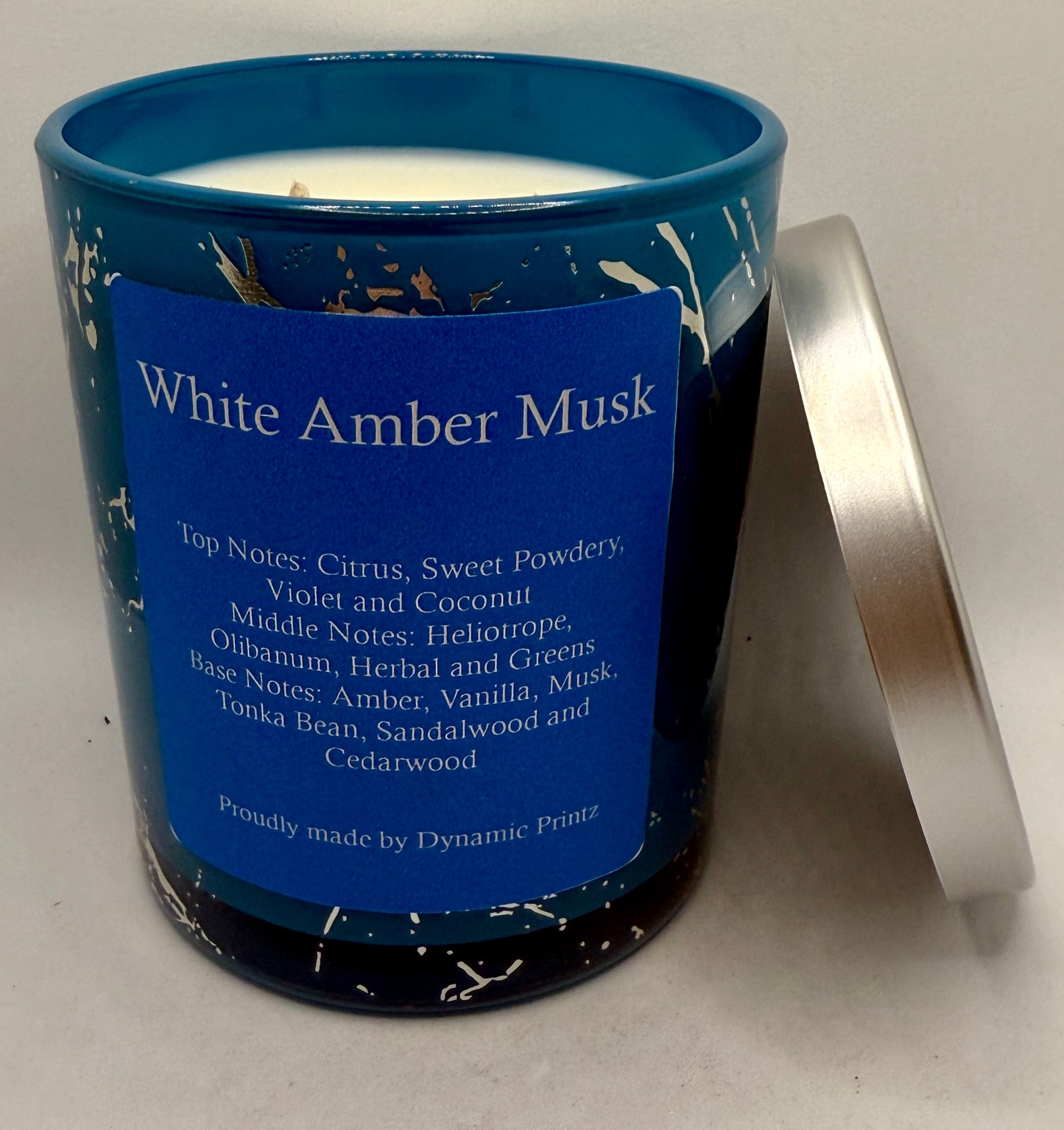 Scented Candle - White Amber Musk 285g