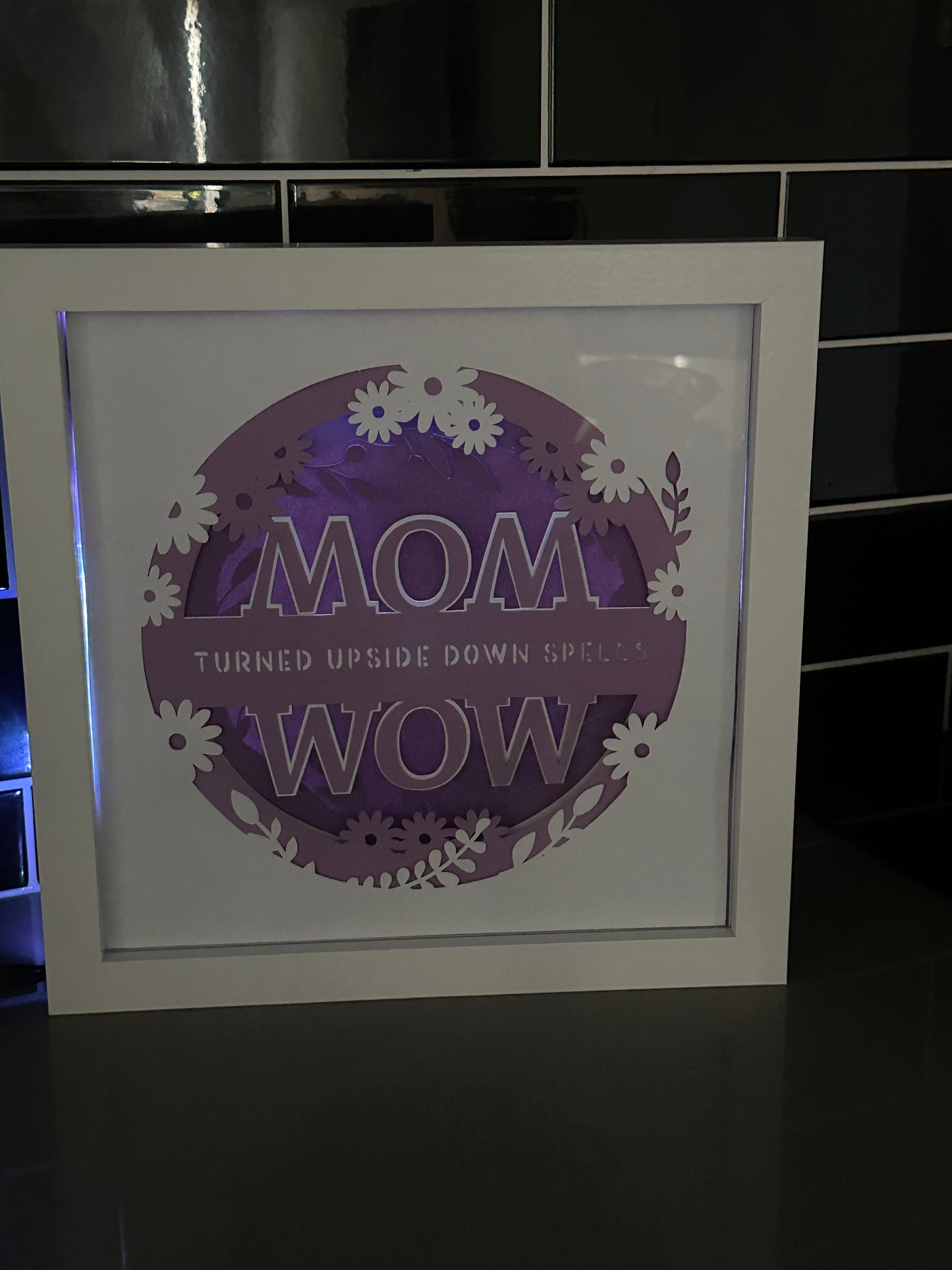 Shadow Box - Mom and Wow