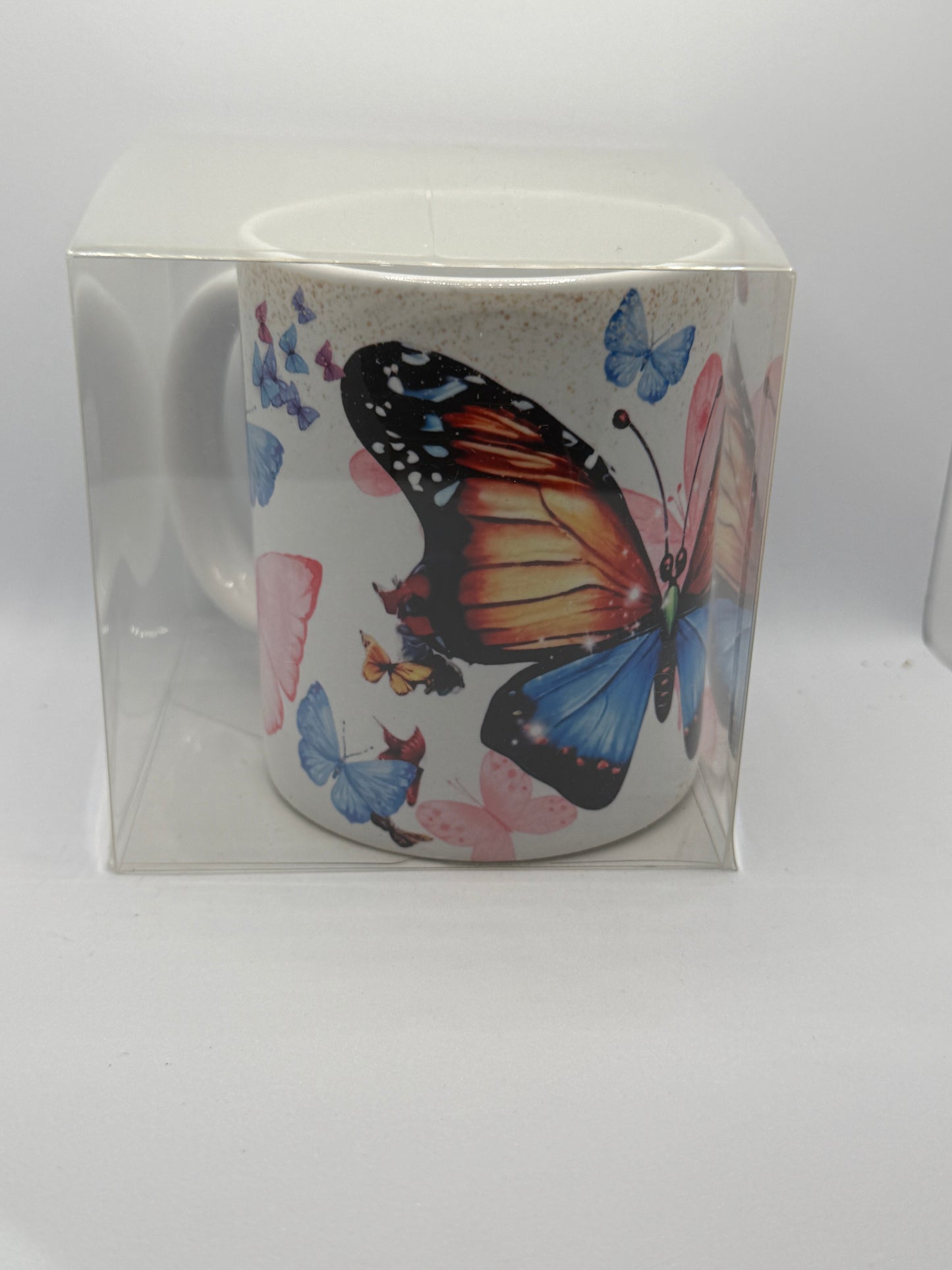 Ceramic Mug - Large Butterfly