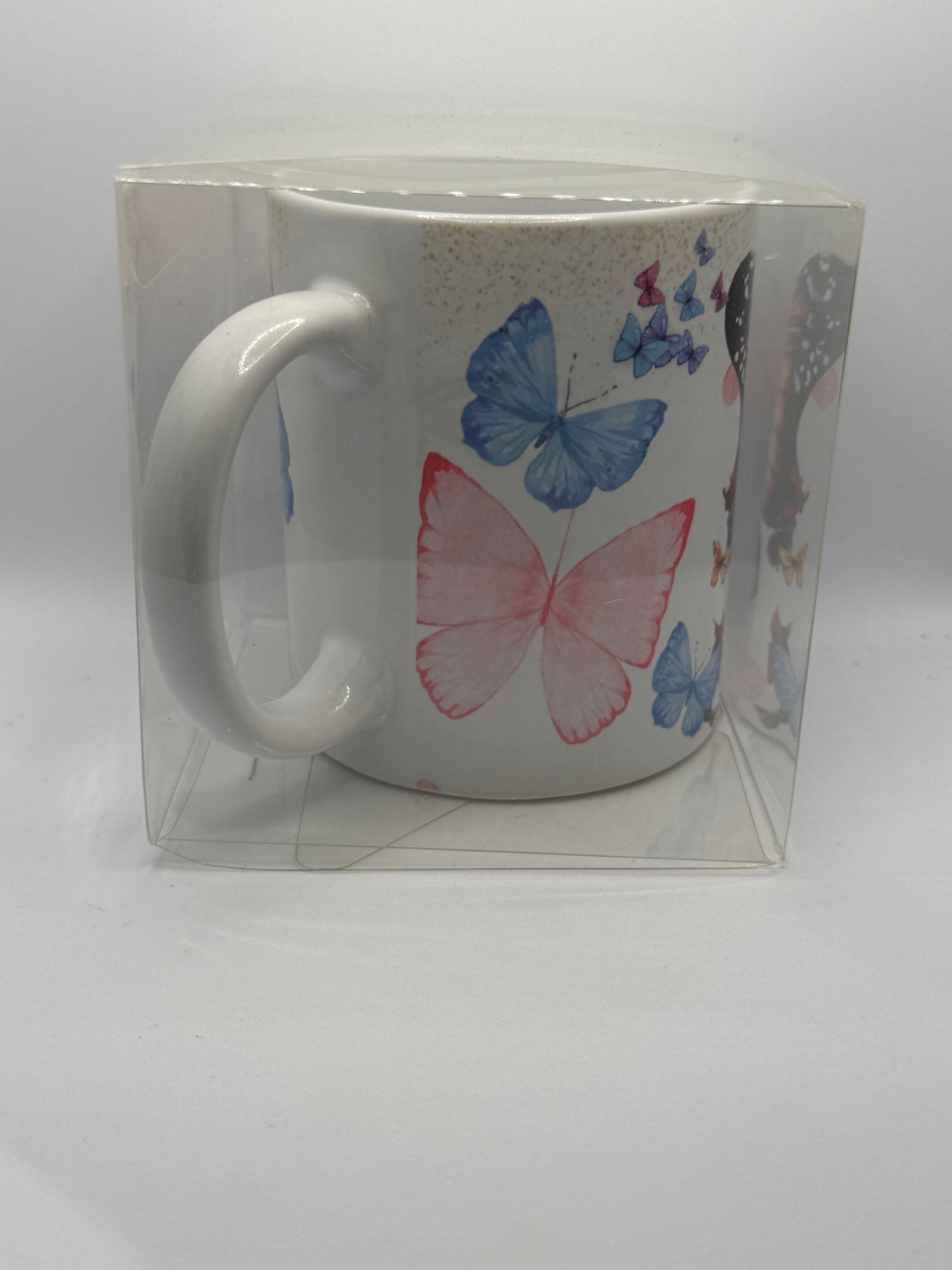 Ceramic Mug - Large Butterfly