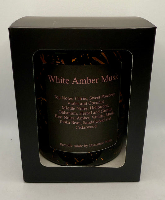Scented Candle - White Amber Musk 285g