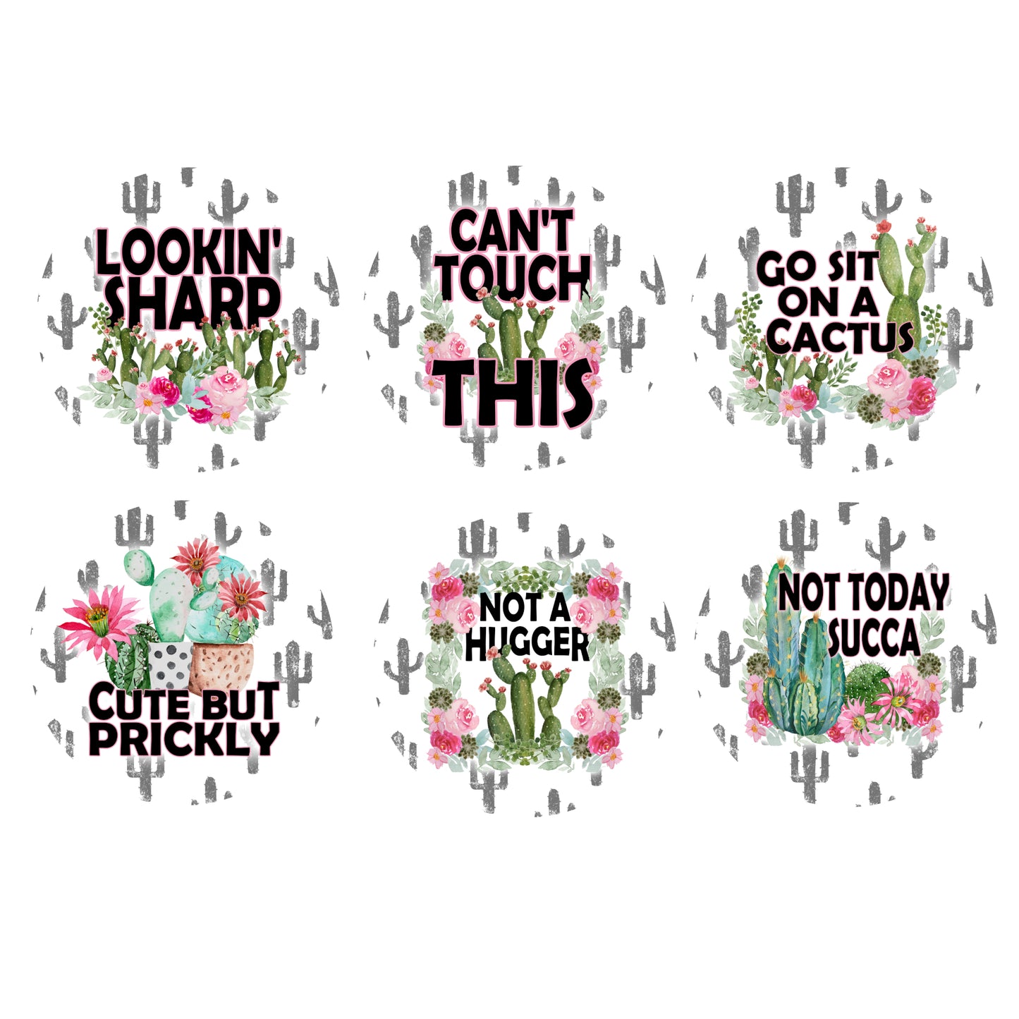 Coaster Set - Cactus