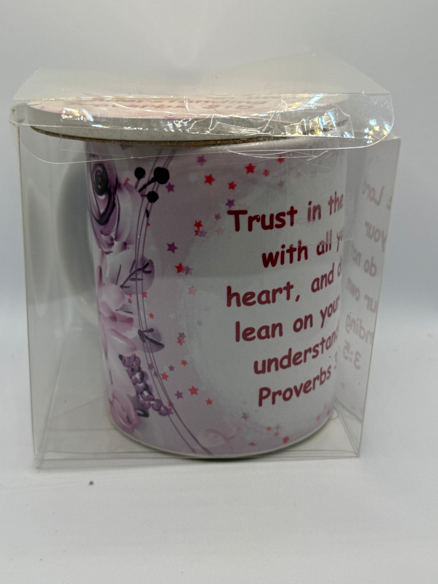 Ceramic Mug and Coaster - Scripture