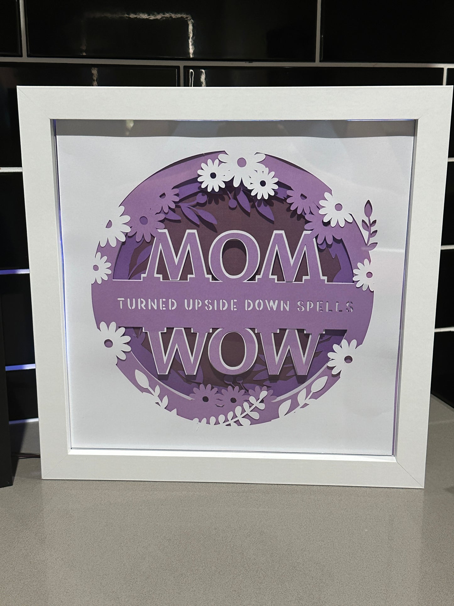 Shadow Box - Mom and Wow