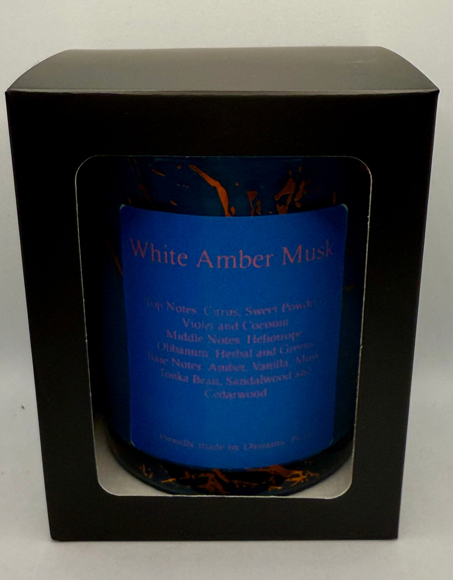 Scented Candle - White Amber Musk 285g