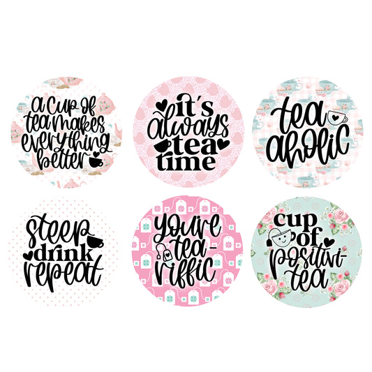 Coaster Set - Tea Time
